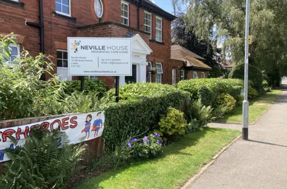 Neville House - outside view of care home